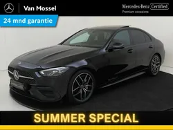 Zwart Gebruikt 2025 Mercedes C180 AMG line Sedan | € 59.945 (Duur)