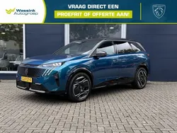 Bleu obsession (blauw metallic) Gebruikt 2024 Peugeot e-5008 GTi SUV | € 45.770 (Eerlijke prijs)