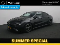 Zwart Gebruikt 2024 Mercedes CLA180 AMG line Sedan | € 38.945 (Eerlijke prijs)