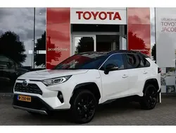 Wit Gebruikt 2021 Toyota RAV4 Hybrid SUV | € 37.999 (Eerlijke prijs)
