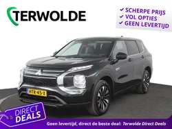 Zwart Nieuw 2025 Mitsubishi Outlander P-HEV Intense SUV | € 44.900 (Super prijs)