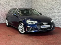 Blauw, metallic lak Gebruikt 2024 Audi A4 S-Line Stationwagen | € 45.440 (Eerlijke prijs)