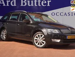 Zwart Gebruikt 2015 Skoda Octavia Business Line Stationwagen | € 9.899 (Duur)