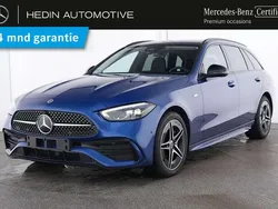 Blauw Gebruikt 2024 Mercedes C300e AMG line Stationwagen | € 49.900 (Eerlijke prijs)