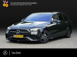 Grijs Gebruikt 2022 Mercedes C200 AMG line Stationwagen | € 33.750