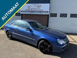 Blauw, metallic lak Gebruikt 2002 Mercedes CLK240 Coupé | € 1.899