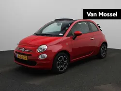 Rood Gebruikt 2022 Fiat 500C Club Cabriolet | € 14.845 (Eerlijke prijs)