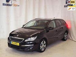 Zwart Gebruikt 2017 Peugeot 308 SW Stationwagen | € 7.799