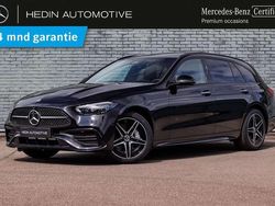 Zwart Gebruikt 2024 Mercedes C300e AMG line Stationwagen | € 52.900 (Iets duurder)