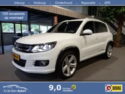 Wit, metallic lak Gebruikt 2014 VW Tiguan R-line Edition SUV | € 15.990 (Eerlijke prijs)