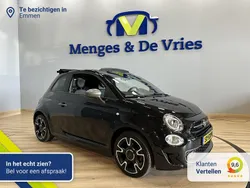 Zwart Gebruikt 2018 Fiat 500C Sport Cabriolet | € 12.990 (Eerlijke prijs)