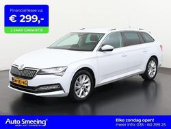 Moon white metallic (2y2y) Gebruikt 2021 Skoda Superb Business Line Stationwagen | € 23.895 (Super prijs)