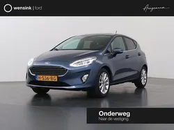 Blauw, metallic lak Gebruikt 2019 Ford Fiesta Titanium Hatchback | € 14.935 (Eerlijke prijs)