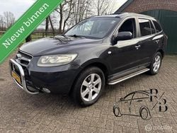 Zwart (metallic) Gebruikt 2008 Hyundai Santa Fe Premium SUV | € 2.199 (Super prijs)