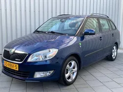 Blauw, metallic lak Gebruikt 2011 Skoda Fabia GreenLine Stationwagen | € 2.745 (Eerlijke prijs)