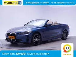 Blauw Gebruikt 2022 BMW 420 Executive Cabriolet | € 45.945 (Super prijs)