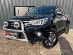 Zwart Gebruikt 2017 Toyota HiLux Executive Pickup | € 34.950