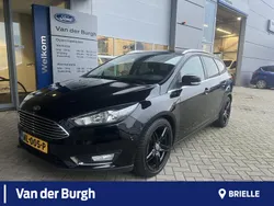 Zwart Gebruikt 2016 Ford Focus Titanium Stationwagen | € 12.990 (Duur)