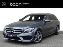 Grijs Gebruikt 2017 Mercedes C180 Business Stationwagen | € 21.500 (Eerlijke prijs)