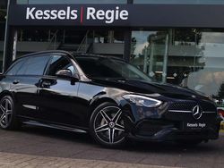Zwart Gebruikt 2022 Mercedes C180 AMG Stationwagen | € 37.950 (Eerlijke prijs)