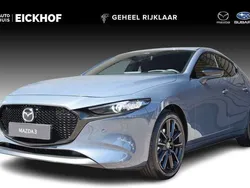 Blauw, metallic lak Nieuw 2024 Mazda 3 Homura-Line Hatchback | € 34.235