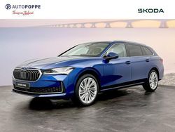 Blauw Gebruikt 2024 Skoda Superb First Edition Stationwagen | € 44.950