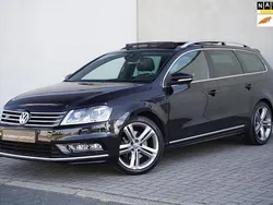 Zwart, metallic lak Gebruikt 2012 VW Passat R-line Stationwagen | € 14.950
