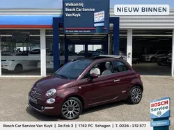 Rood Gebruikt 2021 Fiat 500C Star Cabriolet | € 13.950 (Goede deal)