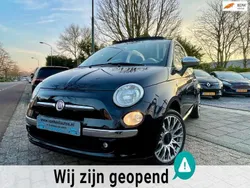 Zwart Gebruikt 2009 Fiat 500 Sport Cabriolet | € 5.995 (Goede deal)