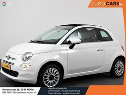 Wit Gebruikt 2019 Fiat 500C Lounge Cabriolet | € 10.785 (Goede deal)