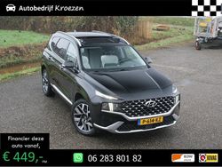 Zwart Gebruikt 2022 Hyundai Santa Fe Premium SUV | € 29.950 (Super prijs)