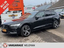 Zwart Gebruikt 2020 Volvo V60 R-Design Stationwagen | € 27.490 (Goede deal)