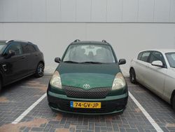 Groen Gebruikt 2001 Toyota Yaris Verso Sol MPV | € 2.450 (Duur)