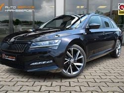 Zwart, metallic lak Gebruikt 2020 Skoda Superb SportLine Stationwagen | € 21.900 (Eerlijke prijs)