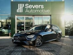 Zwart Gebruikt 2022 Mercedes E300 AMG line Stationwagen | € 38.888 (Super prijs)