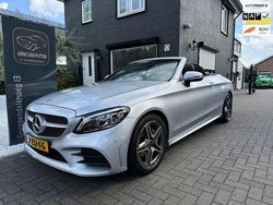Grijs Gebruikt 2019 Mercedes C200 AMG line Cabriolet | € 36.800 (Iets duurder)