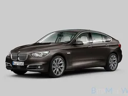 Bruin, metallic lak Gebruikt 2014 BMW 535 Gran Turismo Executive Sedan | € 15.850