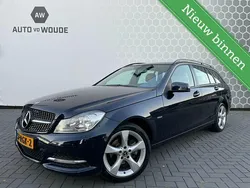 Blauw, metallic lak Gebruikt 2011 Mercedes C180 Elegance Stationwagen | € 6.450 (Duur)