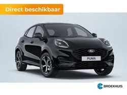 Zwart, metallic lak Nieuw 2025 Ford Puma ST-Line SUV | € 33.560 (Eerlijke prijs)