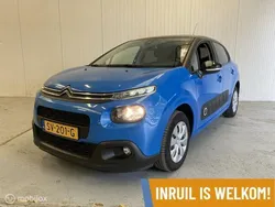 Blauw Gebruikt 2018 Citroën C3 Feel Hatchback | € 6.250 (Eerlijke prijs)