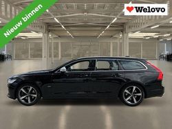 Zwart Gebruikt 2018 Volvo V90 R-Design Stationwagen | € 18.950 (Eerlijke prijs)