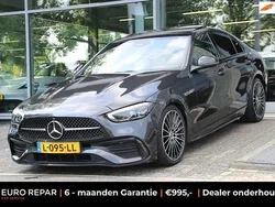 Grijs Gebruikt 2021 Mercedes C180 AMG line Sedan | € 41.795 (Duur)