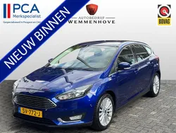 Blauw Gebruikt 2018 Ford Focus Titanium Hatchback | € 10.395 (Eerlijke prijs)