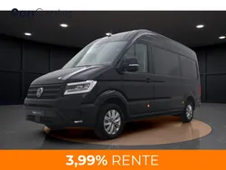Zwart Nieuw 2024 VW Crafter Exclusive Van | € 49.650 (Eerlijke prijs)