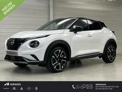 Pearl white / pearl black Nieuw 2025 Nissan Juke Pack SUV | € 34.077 (Eerlijke prijs)