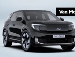 Zwart Nieuw 2024 Ford Explorer Extended Range SUV | € 50.950 (Iets duurder)