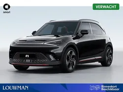 Meta black metallic (donker zwart metallic) Nieuw 2024 Smart #1 Brabus SUV | € 42.802 (Iets duurder)