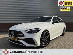 Wit Gebruikt 2021 Mercedes C200 AMG line Stationwagen | € 35.450 (Super prijs)