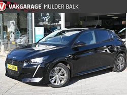 Zwart Gebruikt 2020 Peugeot e-208 Allure Hatchback | € 17.695 (Iets duurder)
