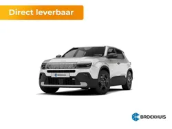 Wit Nieuw 2025 Jeep Avenger EV Altitude SUV | € 44.295